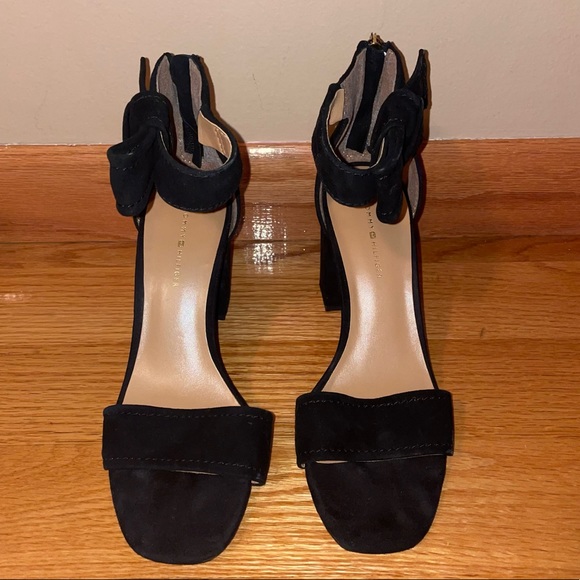 Tommy Hilfiger High Heel Strap Sandal - Suede - Size 8.5 - Picture 2 of 9